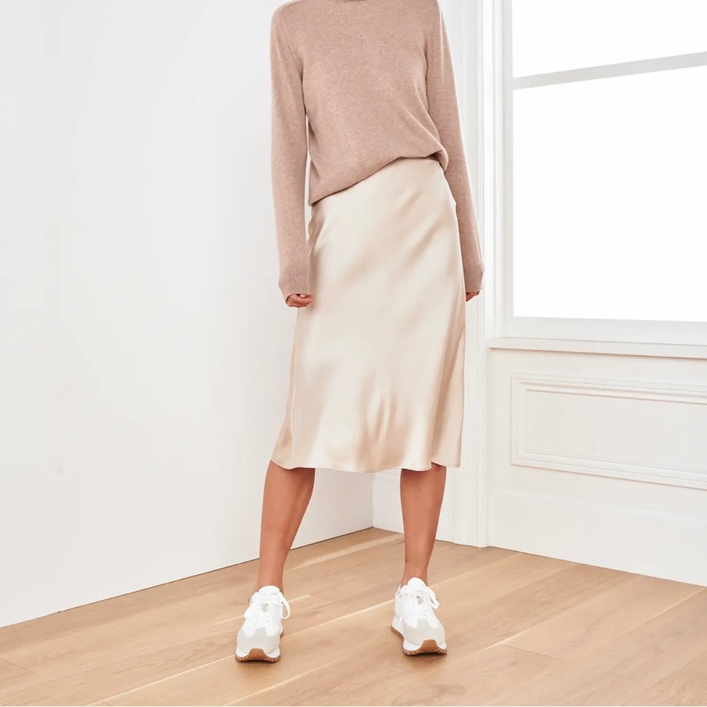 Quince Silk Skirt